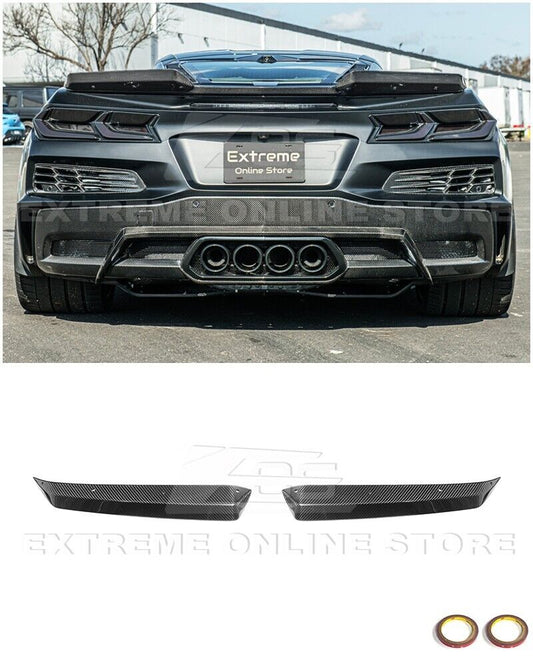 Anderson Composites 23-24 Chevrolet Corvette C8 Z06 Carbon Fiber Upper Grille Deflectors