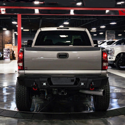 Fit 2003-2006 Chevy Silverado 2500/3500 Front or Rear Bumper with LED Lights