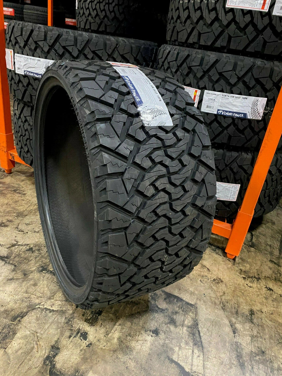 4 NEW 33X13.50R24 Venom Terra Hunter XT 12PLY 33 13.50 24 All Terrain Tires AT