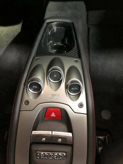 Ferrari 458 Italia 10-15 Carbon Fiber Center Console Drink Holder Replacement