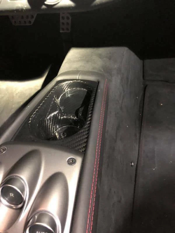 Ferrari 458 Italia 10-15 Carbon Fiber Center Console Drink Holder Replacement