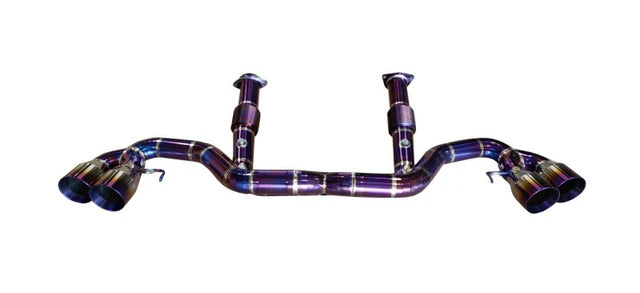 TOP SPEED PRO-1 Full Titanium X-Pipe Exhaust System – Chevrolet Corvette C8 6.2L V8 (2020–2021)