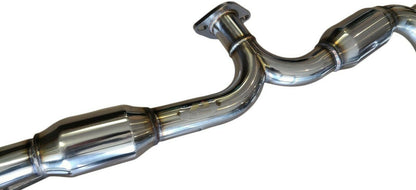 Fiat F124 Spider All 17-20 Straight Pipe with Resonator Axle-Back Exhaust