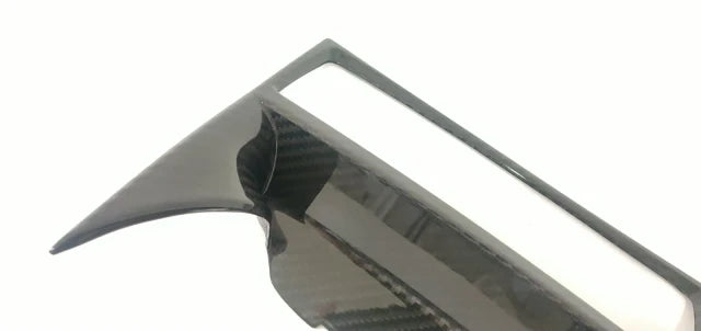 TOP SPEED PRO-1 Carbon Fiber A/C HVAC Panel Cover for Lamborghini Gallardo Coupe & Spyder 2004-2014 Interior Trim Overlay