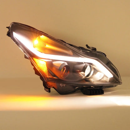 Clear LED Projector Headlights For Infiniti G37/G25/Q40 Sedan 4-Door 2010-2015