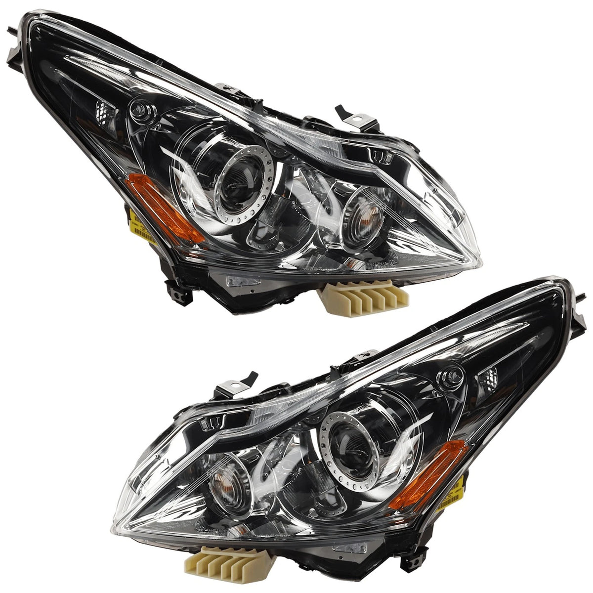 Left and Right HID/Xenon Headlights For Infiniti G37 2010-2013 with Bulb(s) CAPA