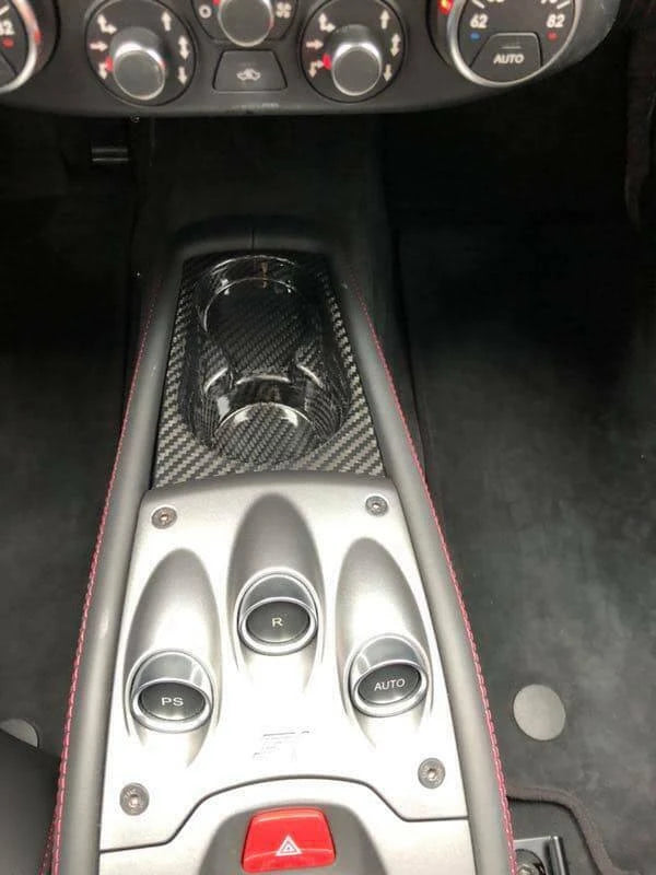 Ferrari 458 Italia 10-15 Carbon Fiber Center Console Drink Holder Replacement