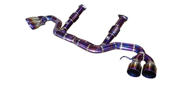 TOP SPEED PRO-1 Full Titanium X-Pipe Exhaust System – Chevrolet Corvette C8 6.2L V8 (2020–2021)
