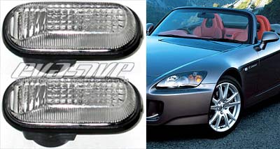 JDM Clear Side Markers - Honda S2000