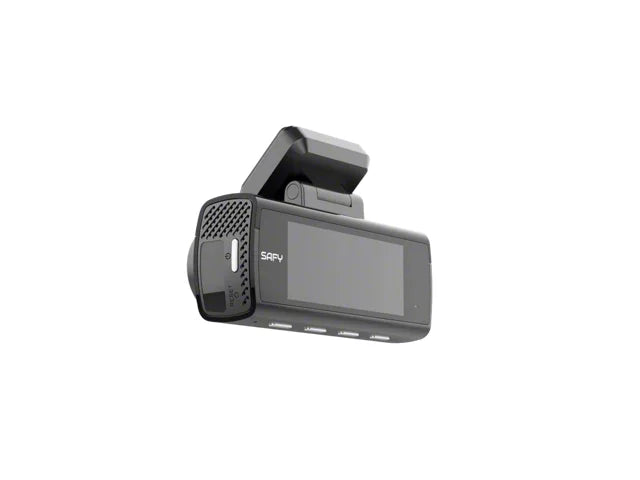 SAFY 4K AI-Powered Night Vision LCD Dash Cam; 256GB