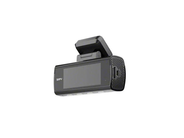 SAFY 4K AI-Powered Night Vision LCD Dash Cam; 256GB