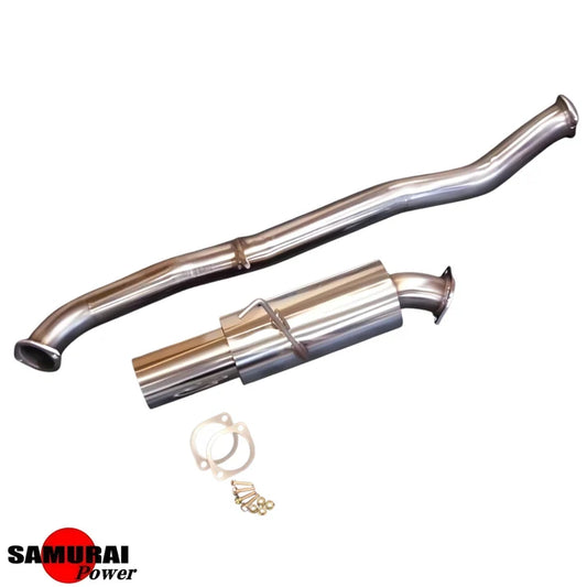 SAMURAI POWER Racing Muffler - Extended Tip To suit NISSAN 350Z Z33