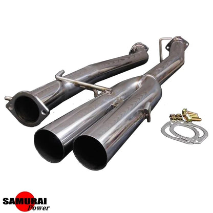 SAMURAI POWER Dual Exit "Blast Pipes" Stainless Exhaust To suit NISSAN Laurel C33 & Cefiro A31