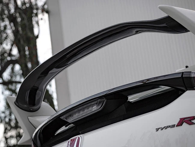 Seibon OEM Style Carbon Fiber Rear Center Spoiler - 17-21 Civic Type-R (FK8)