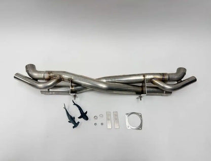 SharkWerks Exhaust for 991 Porsche 911 Turbo / Turbo S [SHAX422]
