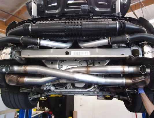 SharkWerks Exhaust for 991 Porsche 911 Turbo / Turbo S [SHAX422]