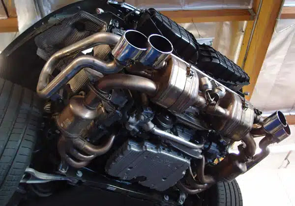 SharkWerks Race Exhaust for 991 Porsche 911 Carrera S / GTS
