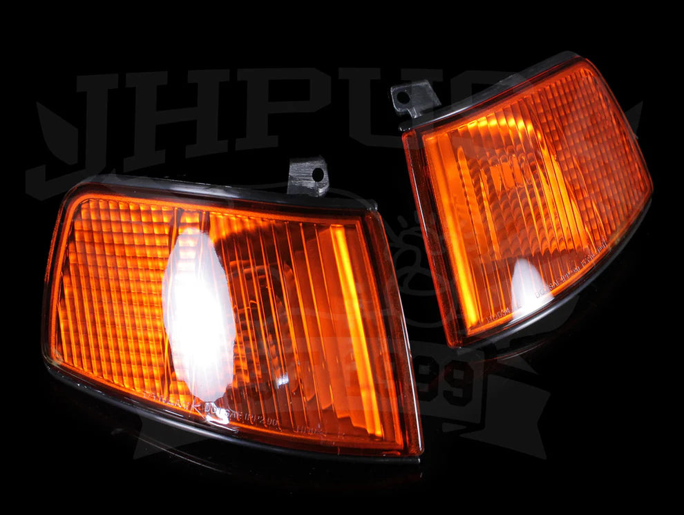 Spec-D Tuning Amber Corner Lights - 90-91 CRX (2)