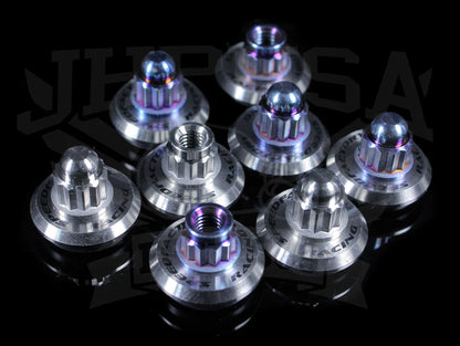 SpeedFactory Titanium Valve Cover Hardware Set - B/H-series Raw/Silver/Burned Titanium
