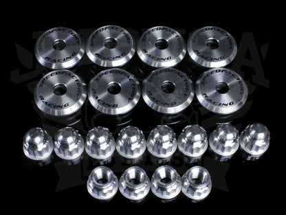 SpeedFactory Titanium Valve Cover Hardware Set - B/H-series Raw/Silver/Burned Titanium