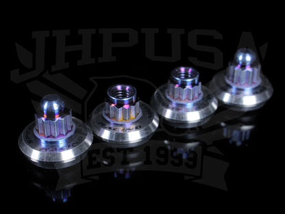 SpeedFactory Titanium Valve Cover Hardware Set - B/H-series Raw/Silver/Burned Titanium