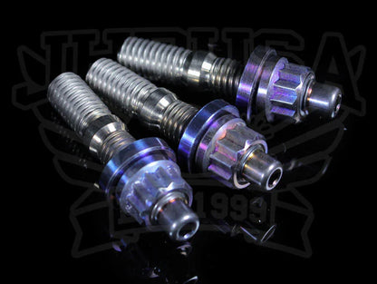 SpeedFactory Titanium Manifold Stud Kit - B/D/F/H/K-series Burnt or Raw