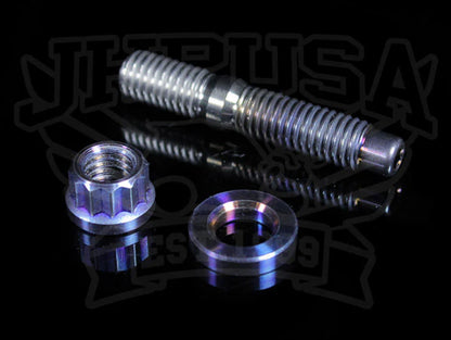 SpeedFactory Titanium Manifold Stud Kit - B/D/F/H/K-series Burnt or Raw