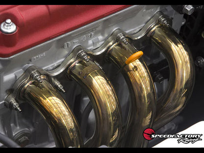 SpeedFactory Titanium Manifold Stud Kit - B/D/F/H/K-series Burnt or Raw