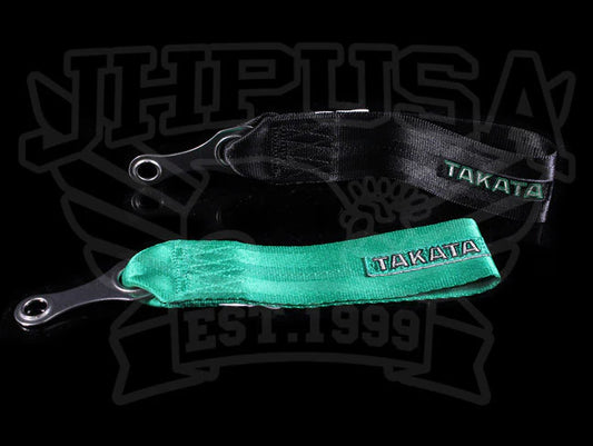 Takata Nylon Tow Strap Black or Green