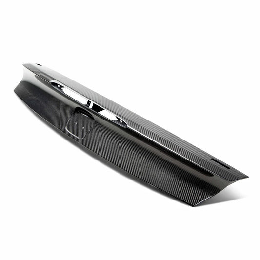 Seibon OE-Style Carbon Fiber Trunk Garnish - 2014-2015 Honda Civic 2DR Si