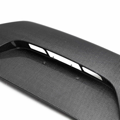 Seibon OE-Style Carbon Fiber Trunk Garnish - 2018-2023 Kia Stinger