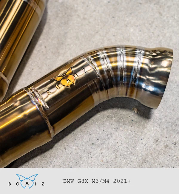 BMW G8x M3 M4 S58 F1 Style X Pipe Midpipe Exhaust