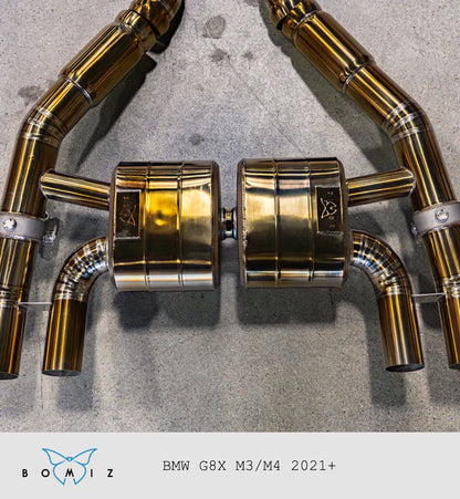 BMW G8x M3 M4 S58 F1 Style X Pipe Midpipe Exhaust