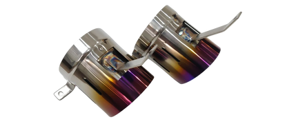 Ferrari 488 GTB Titanium Exhaust Tips Upgrade (2016–2020) – Blue or Purple | Top Speed Pro-1