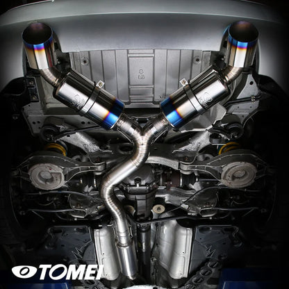 "Ti Racing" Titanium Y-Pipe Back Exhaust Dual Muffler - Nissan 350Z Z33