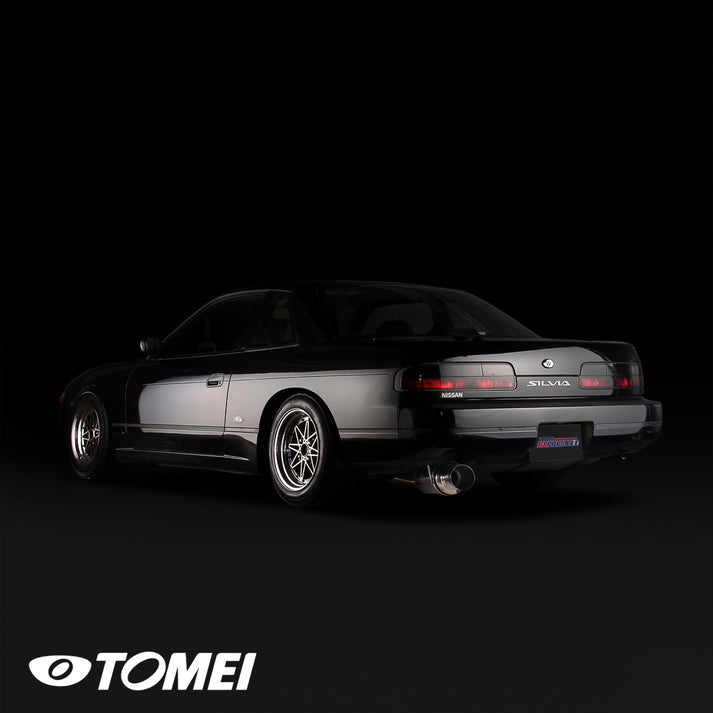 TOMEI POWERED Expreme Ti Series Titanium Cat-Back Exhaust to suit NISSAN Silvia S13 SR20DET