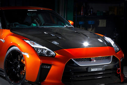 Top Secret MY17 Aero Hood (FRP) for Nissan GT-R (R35) 2017-2021