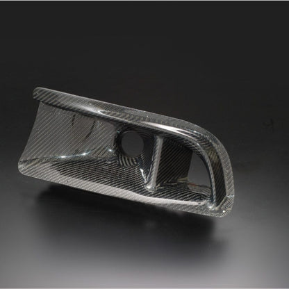 VARIS Carbon Air Cleaner Scoop for Normal Bumper for 2001-05 Mitsubishi Evo VII/VIII