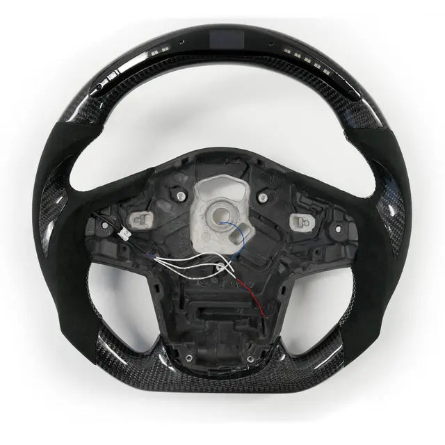 Carbon Fiber Steering Wheel +LED Dash vz102206 | Toyota Supra A90 MKV 2020-2025