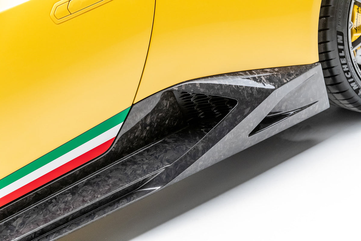 Vorsteiner Vincenzo Edizione Carbon Matrix Aero Side Blades – Lamborghini Huracan Performante