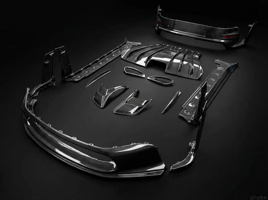 RSR Porsche 992 GT3RS Replacement Dry carbon Fiber Body Kit (2023-2026) Gloss Carbon Finish