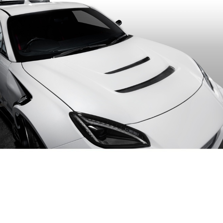 Silk Blaze x VALINO Aero Hood (FRP) for Toyota GR86 (ZN8) & Subaru BRZ (ZD8) 2022+