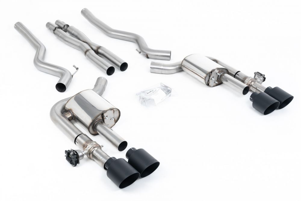 Milltek Valved & Non-Resonated Catback Exhaust System for S550 Ford Mustang Mach 1 and S650 Mustang Dark Horse