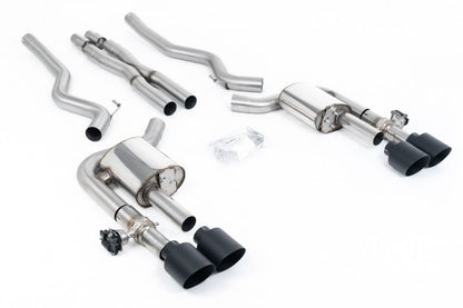 Milltek Valved & Non-Resonated Catback Exhaust System for S550 Ford Mustang Mach 1 and S650 Mustang Dark Horse